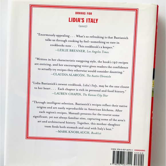 Lidia Bastianich Matticchio COOKBOOK SIGNED & Menu Signed, Famous Chef - Picture 9 of 16